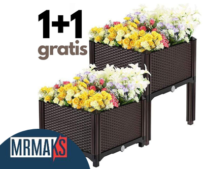 Visoka vrtna greda. 1+1 GRATIS