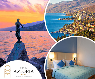 Hotel Astoria 4*, Opatija: top oddih za 2 osebi