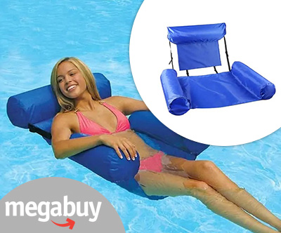 CoolChair, napihljiv fotelj za uživanje v vodi