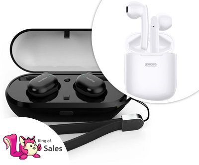 Bluetooth slušalke s polnilno postajo