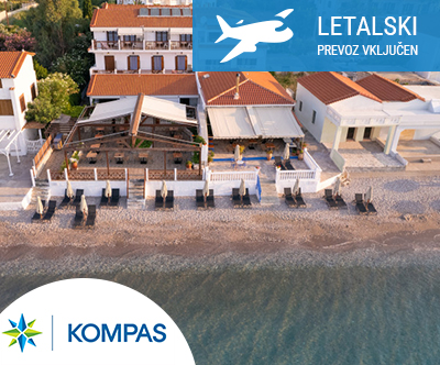 Hotel Potokaki Beachfront**, otok Samos, Grčija 