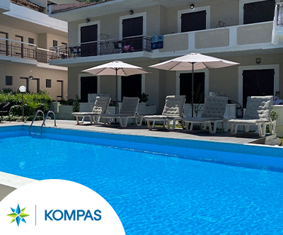 Hotel Ermis 3* na otoku Lefkas, Grčija