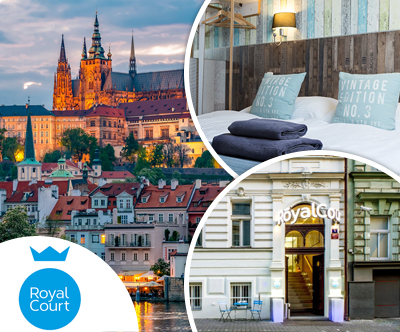 Royal Court Hotel 4*, Praga, oddih z zajtrkom