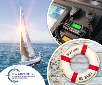 Seaadventure, tečaj za voditelja čolna, VHF GMMDSS