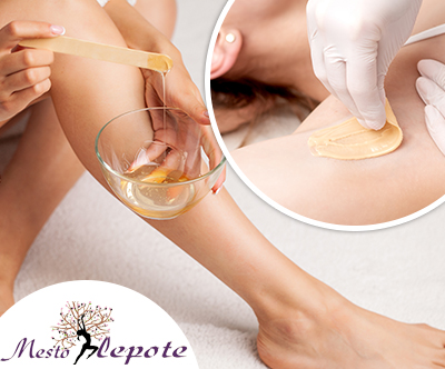 Salon Mesto lepote: depilacija s sladkorno pasto