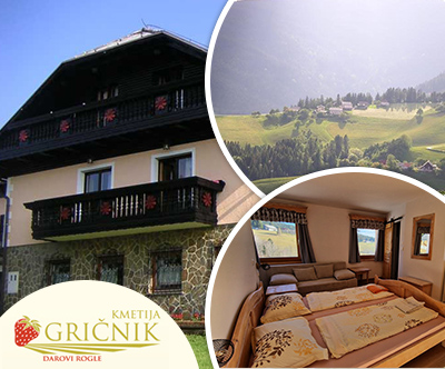 Turistična kmetija Gričnik, Rohla, oddih v naravi