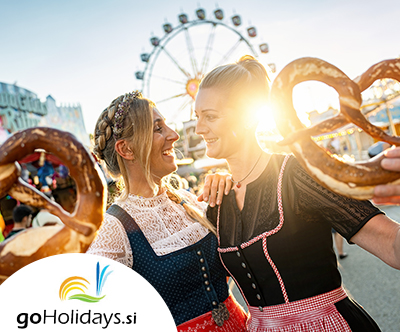 Bavarska in obisk festivala Oktoberfest z goHolidays!