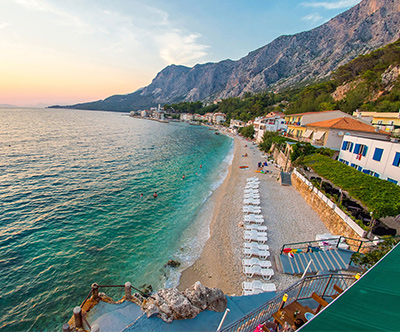 Beach Hotel Croatia: Makarska riviera