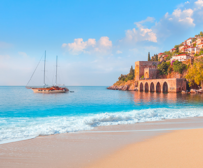Azak Beach hotel*** Alanya, Turčija
