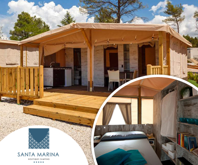 Santa Marina Kamp 5*: premium glamping šotori