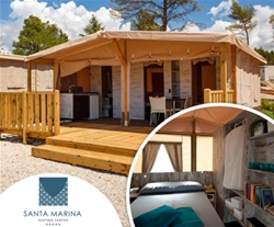 Santa Marina Kamp 5*: premium glamping šotori