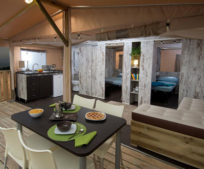 Santa Marina Kamp 5*: premium glamping šotori