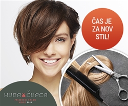 Frizerski salon Huda čupca: fen frizura