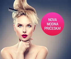 Frizerski salon Nika: žensko striženje z barvanjem