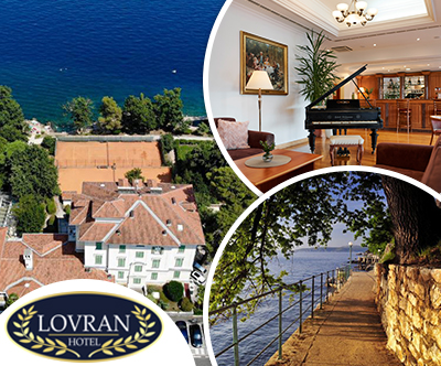 Hotel Lovran 3*, Lovran: 2x polpenzion, wellness