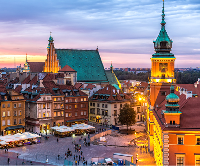 A&O hostel, Budimpešta, Varšava, Praga