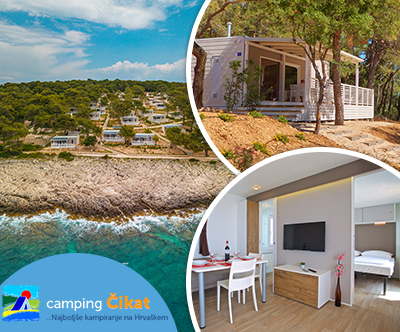 Mobilna hišica kamp Čikat, Mali Lošinj