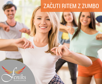 Plesni center Feniks: zumba latino plesna vadba