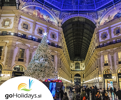 goHolidays: enodnevni izlet, Milano, advent