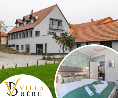 Villa Bérc 4*, Madžarska: 2x nočitev