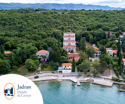 Hotel Delfin 2*, Jadran, Krk, Hrvaška