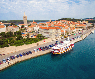 Hotel Arbiana****, otok Rab, Hrvaška