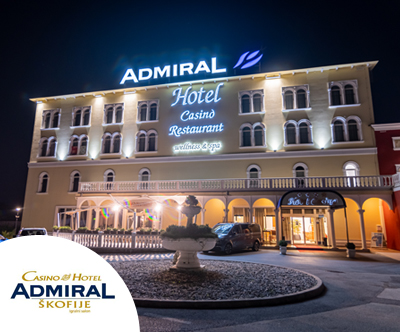 Casino & Hotel Admiral Škofije 3*, 1x nočitev