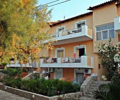 Studii in apartmaji Posidonio Bay 3*, otok Samos, Grčij