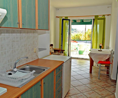 Studii in apartmaji Posidonio Bay 3*, otok Samos, Grčij