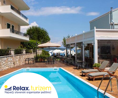 Relax hotel Aspasia 3*  na otoku Lefkas v Grčiji