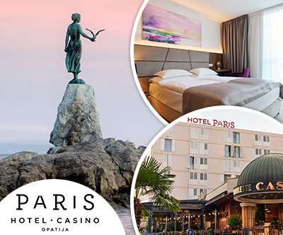 Hotel Paris 4*, Opatija: oddih s polpenzionom