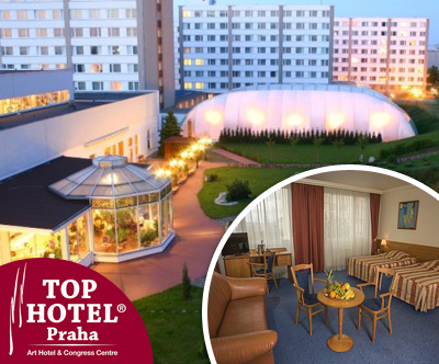 Top Hotel 4*, Praga: prijeten oddih za 2