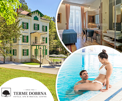 Terme Dobrna, Boutique hotel Dobrna 4*: termalni oddih