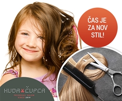 Frizerski salon Huda čupca: fen frizura