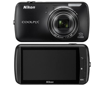 Vecfunkcijski fotoaparat Nikon S800c crne barve