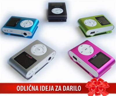 MP3 mini predvajalnik clip