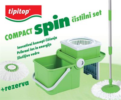 compact spin čistilni set
