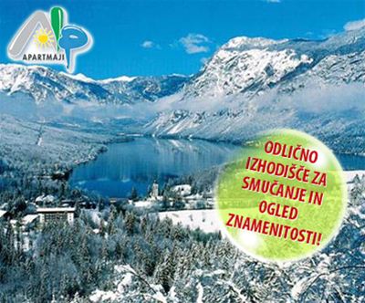 Sloveniija, Bohinj: Apartmaji Alp za 2