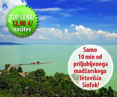 Blatno jezero le 12,98 eur/noc