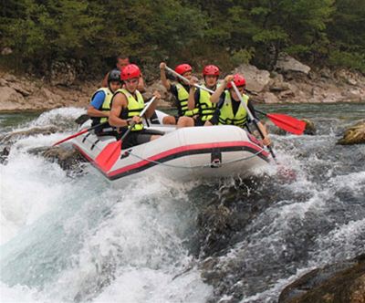 Rafting na Neretvi, nocitev