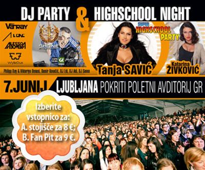 DJ party, highschool reunion