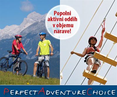 Slovenija, Bohinj: 3-dnevni adrenalinski oddih