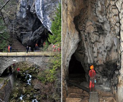 Treking skozi jamo Huda luknja