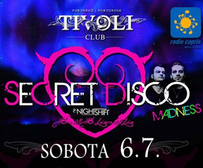 secret disco tivoli portorož