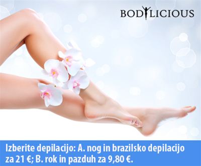 Depilacija nog, brazilska depilacija