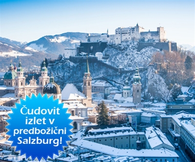 Predbožicni Salzburg za 1 osebo