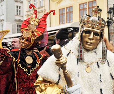 Praga karneval, oddih