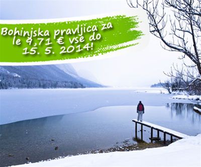 Slovenija, Bohinj: 3-dnevni dddih za 2!