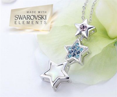 Ogrlica Lucky Star ALI set nakita Spirit Crystal