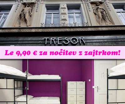 Hostel Tresor 9,9 eur